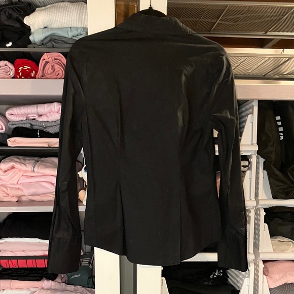 Smart Set Black Long Sleeve Button Up Dress Shirt - Picture 2 of 6